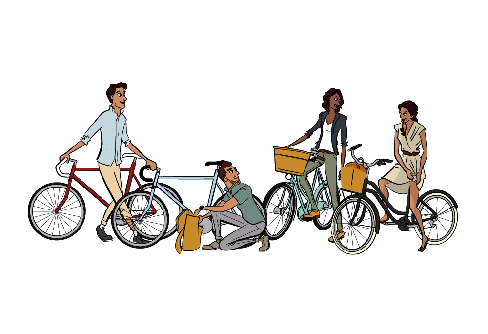 Urban cyclists