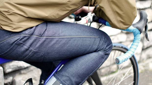 Reflective Cycling Jeans
