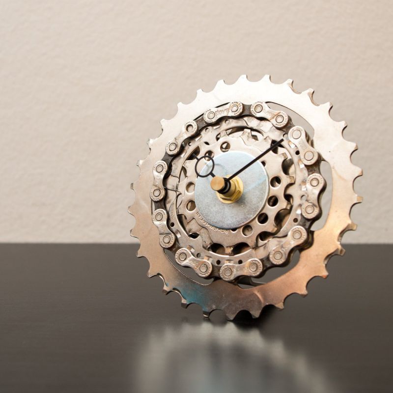 36 Bike Gear Desk Clock Discerning Cyclist