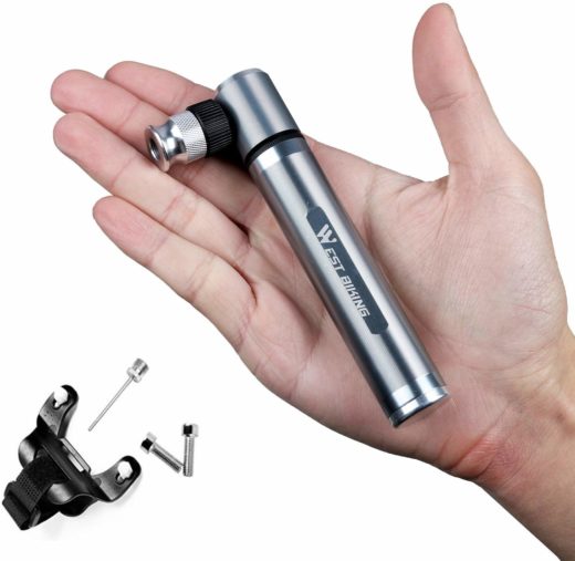 VGEBY1 Bicycle Inflator Portable Mini Bike Tire Pump for Mountain & Road Bikes Cycling Tyre Pump 