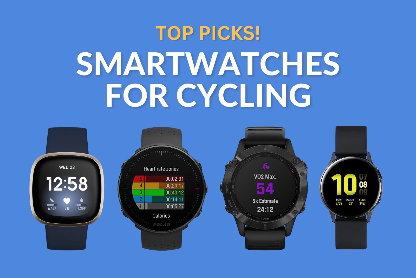 tempereret Inhibere Perseus Best Strava Watch: Top 5 Smartwatches for Cycling in 2023