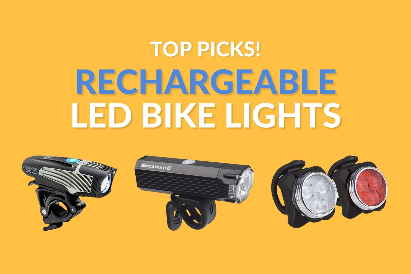 abstraktion husmor Egetræ Best USB Rechargeable Bike Lights [Top 5 LED Bicycle Lights]