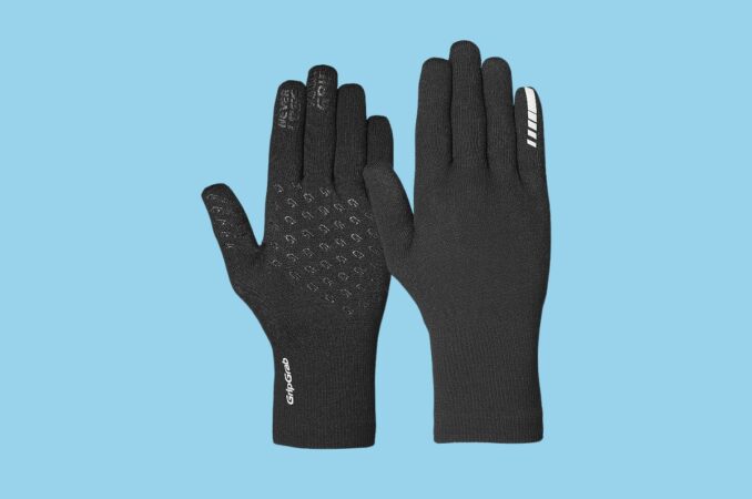 grip grab waterproof thermal cycling gloves