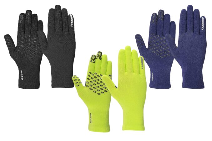 grip grab waterproof thermal cycling gloves colours