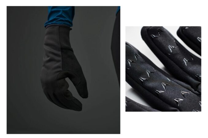 le col hors categorie deep winter gloves details