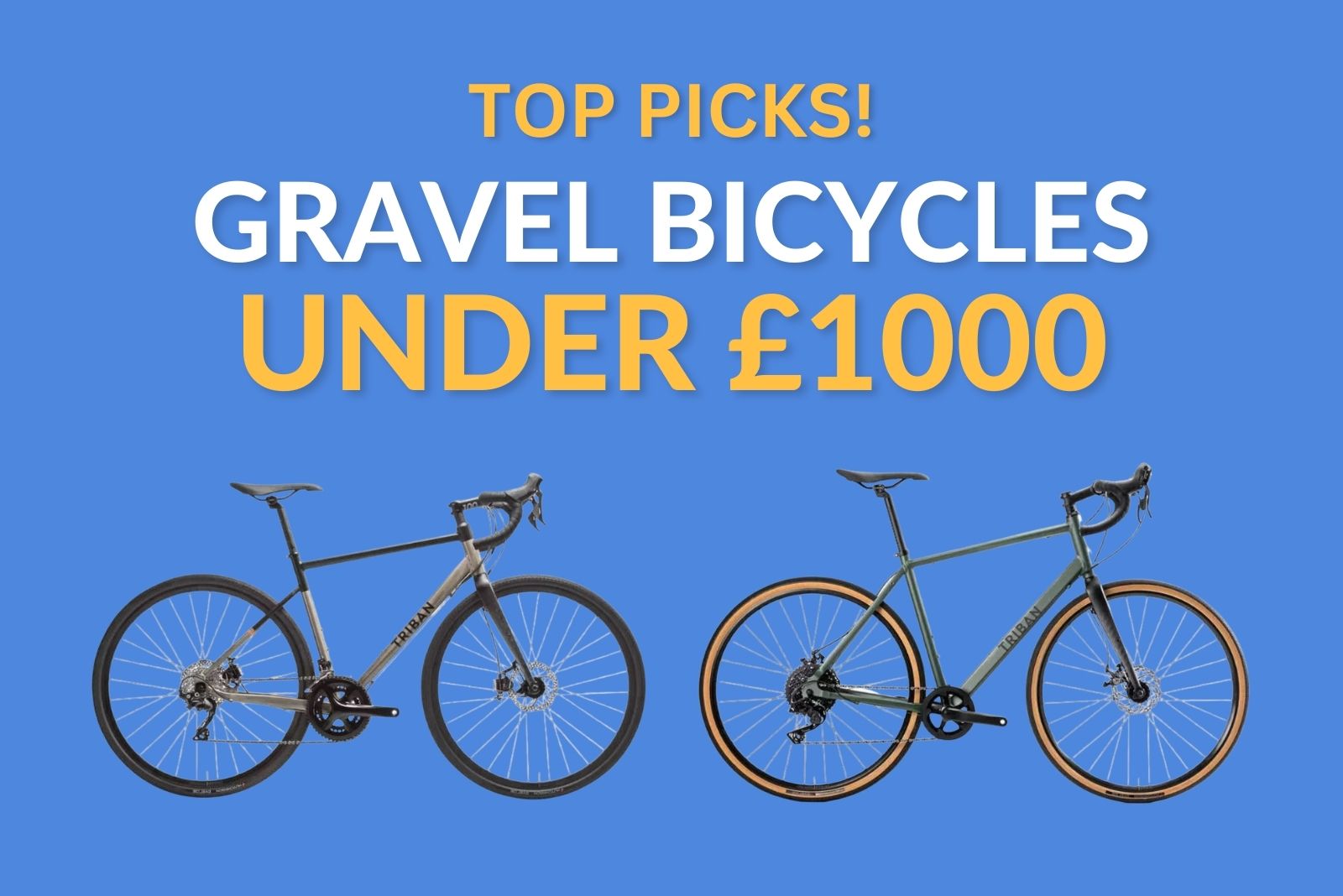 Best Gravel Bikes under £1000 [Top 4 Budget Rides in 2023]
