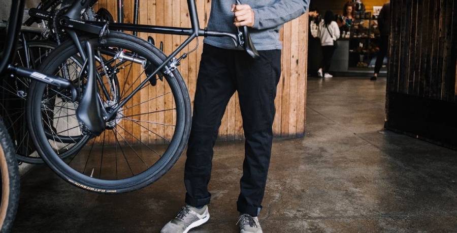 Chinos/Slacks Mens Commuter Bike to Work Cycling Pants