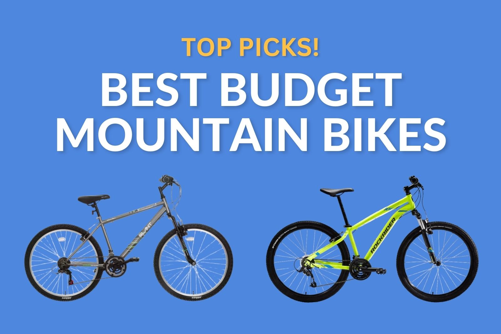 toekomst Assortiment Makkelijk te gebeuren Best Budget Mountain Bikes under £200 [Top 3 Cheap Bikes]