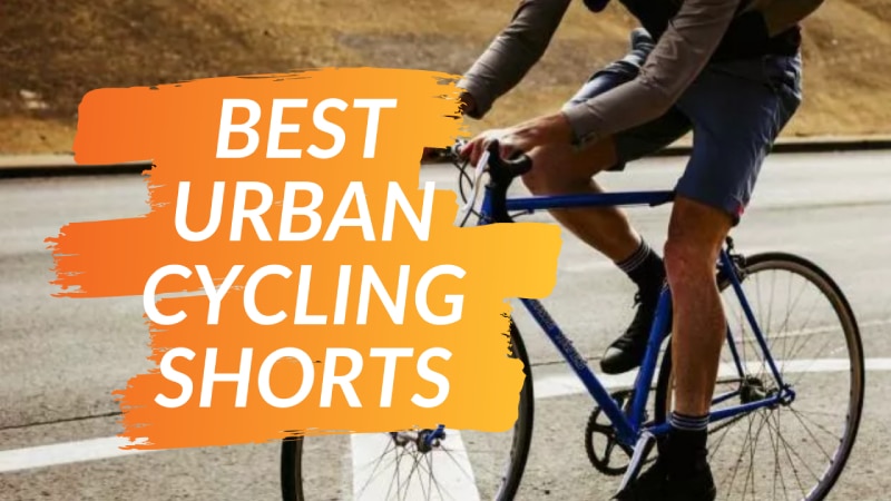 Urban Cycling Apparel Mens MTB Bib Shorts with 4 Pockets 