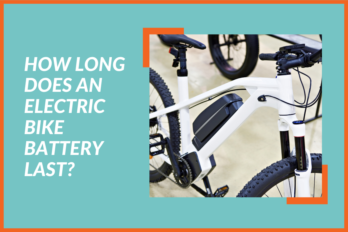 What is the lifespan of the battery in a mountain e-bike?