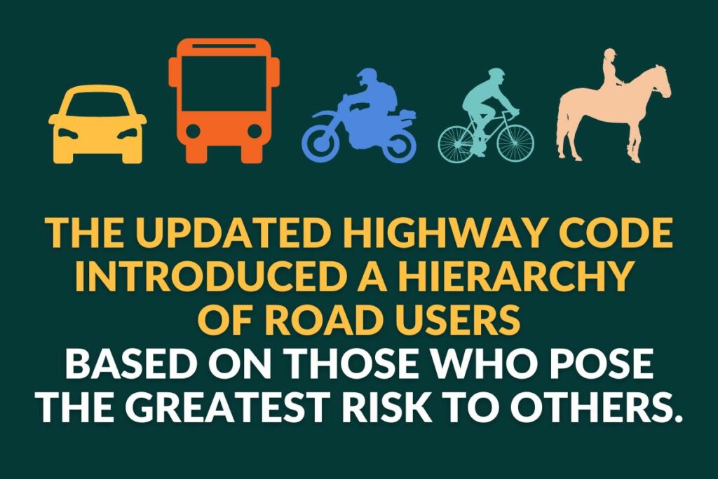 Hierarchy of road users