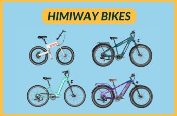 Image showing four models of Himiway bike.