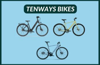 Image showing three models of Tenways bike.