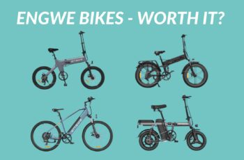 Image showing various Engwe bikes.
