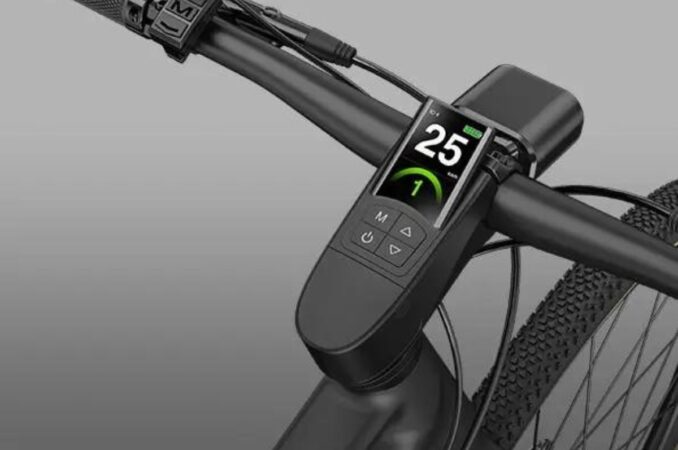 fiido e-gravel bike monitor