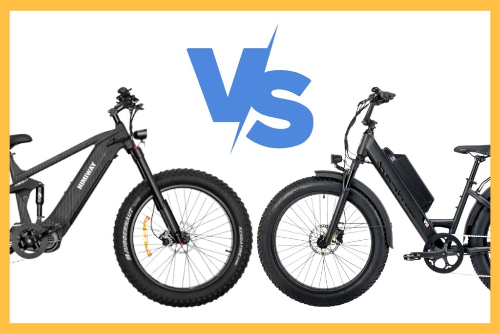 Himiway Cobra vs Juiced Bikes RipCurrent S