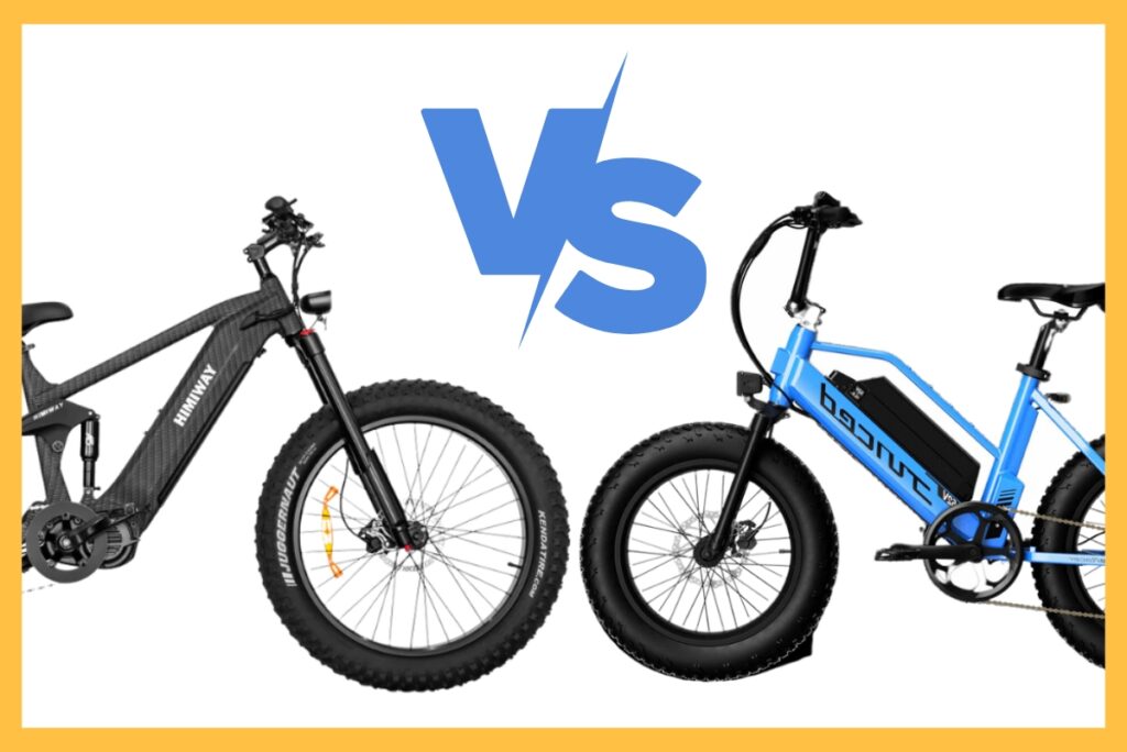 Himiway Cobra vs Juiced Bikes RipRacer