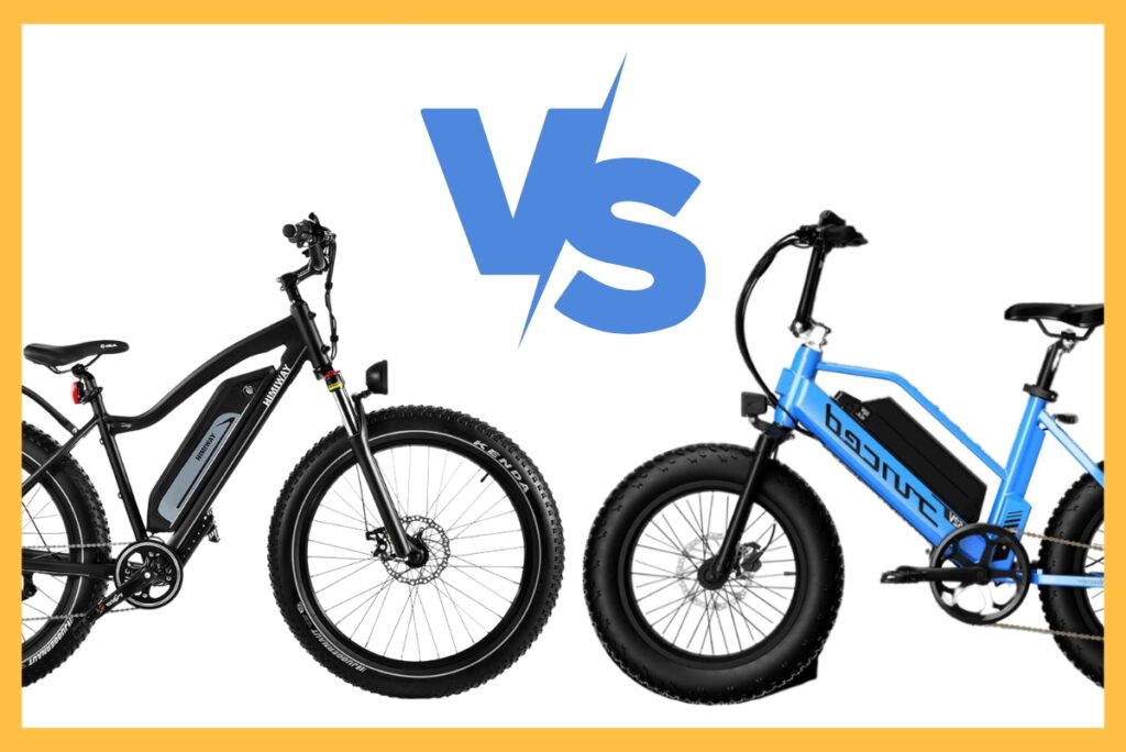 Himiway Cruiser vs Juiced Bikes RipRacer