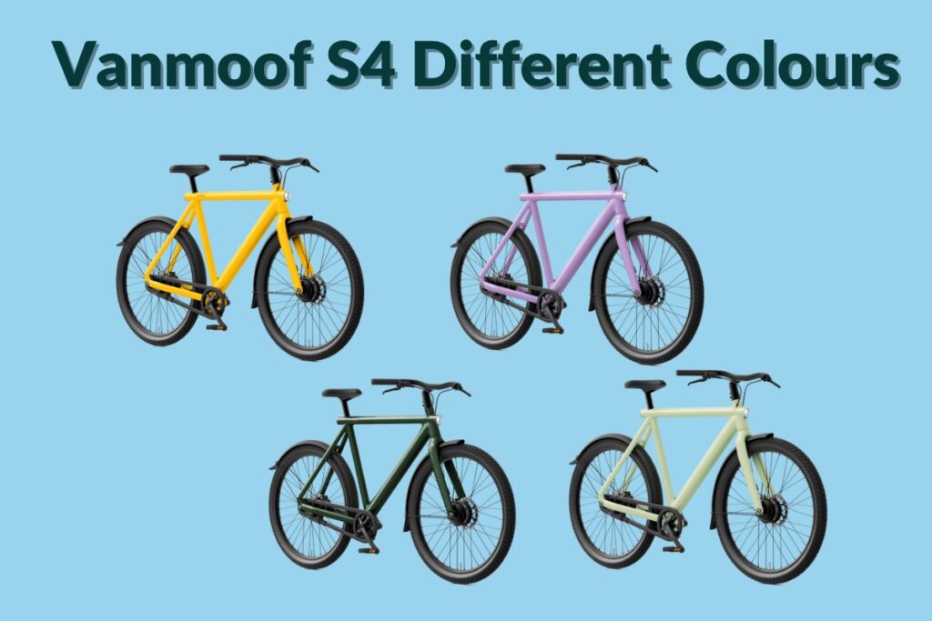 different colours of vanmoof s4