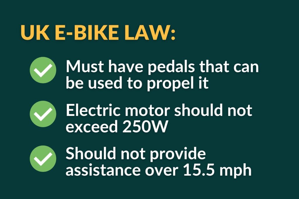 uk e-bike law