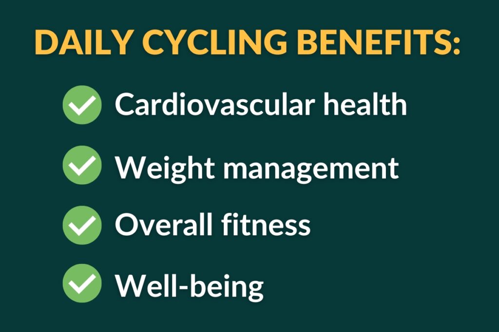 daily cycling benefits