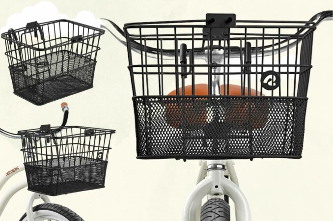 Retrospec Apollo Detachable Front Bike Basket Steel
