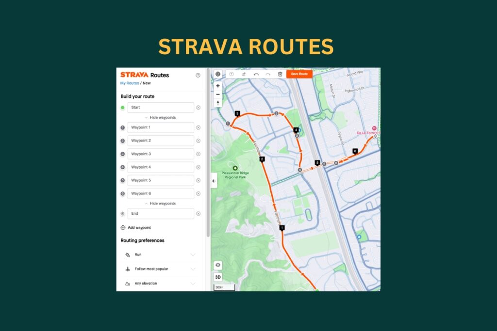 Strava Routes explained