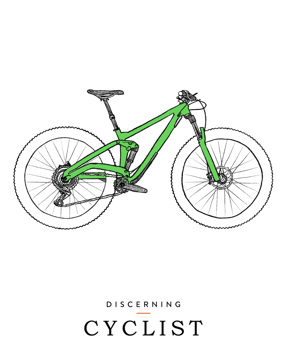 Mountain velocipede illustration