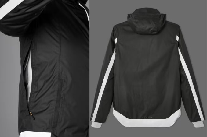 bwin 540 warm rainproof jacket pockets