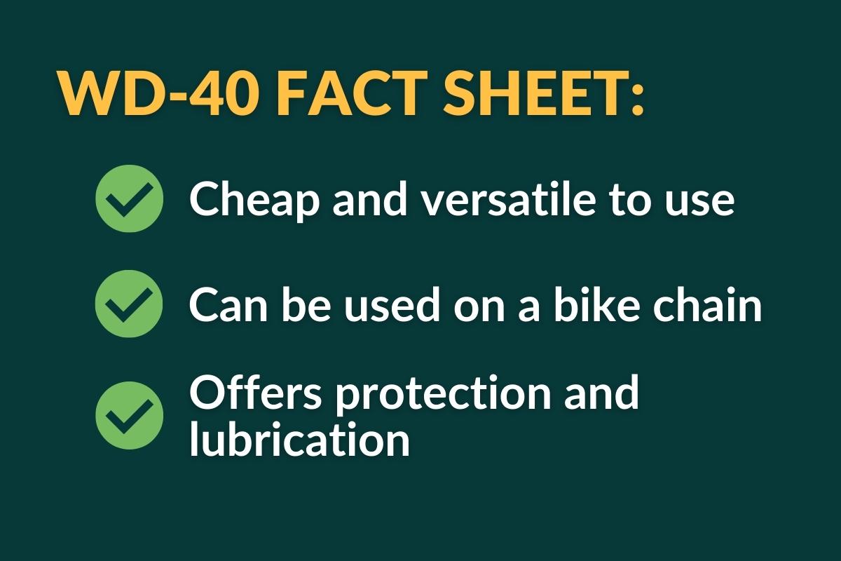 factsheet for wd-40