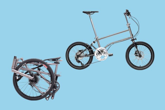 helix ultralight 1 speed folding bike