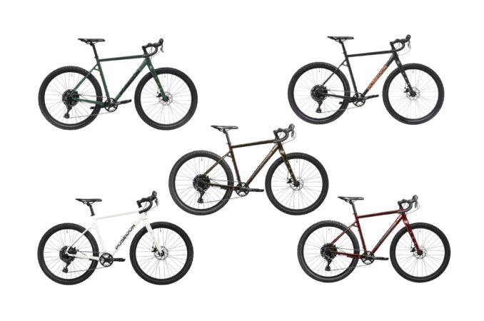 poseidon dropbar redwood bike colours
