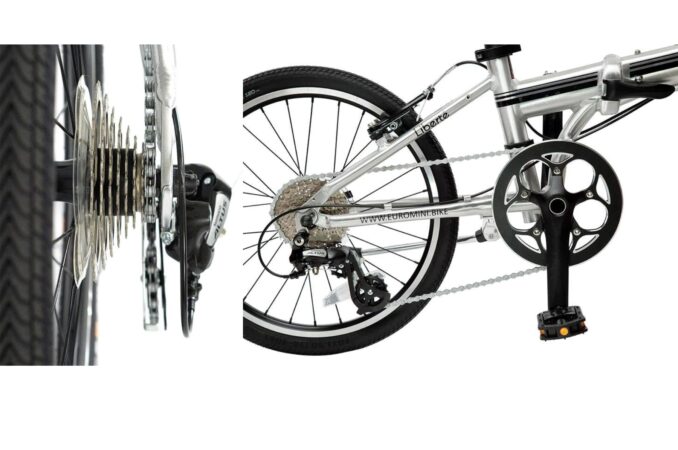 zizzo liberte folding bike features