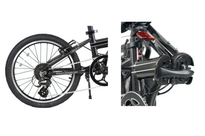 zizzo urbano folding bike