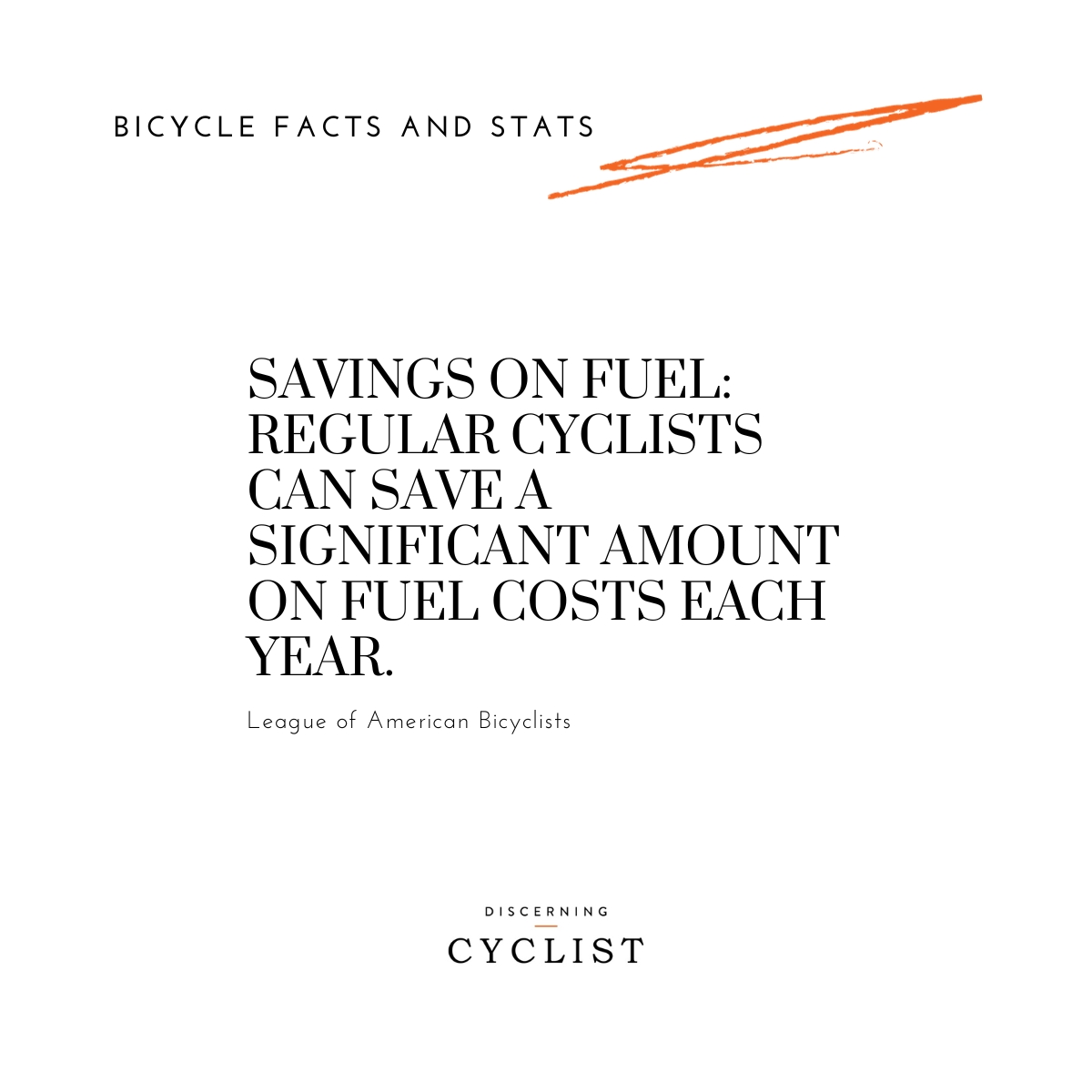 Savings on Fuel: Regular cyclists can save a significant amount on fuel costs each year.