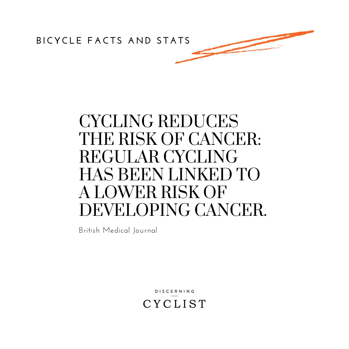 Cycling Reduces the Risk of Cancer: Regular cycling has been linked to a lower risk of developing cancer.