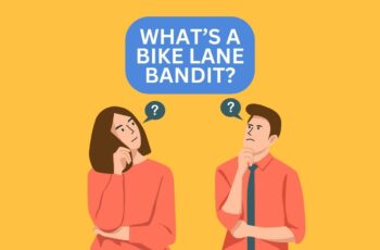 Man and woman confused about cycling lingo