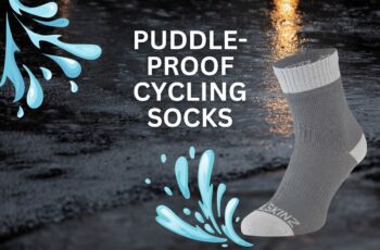Waterproof cycling socks