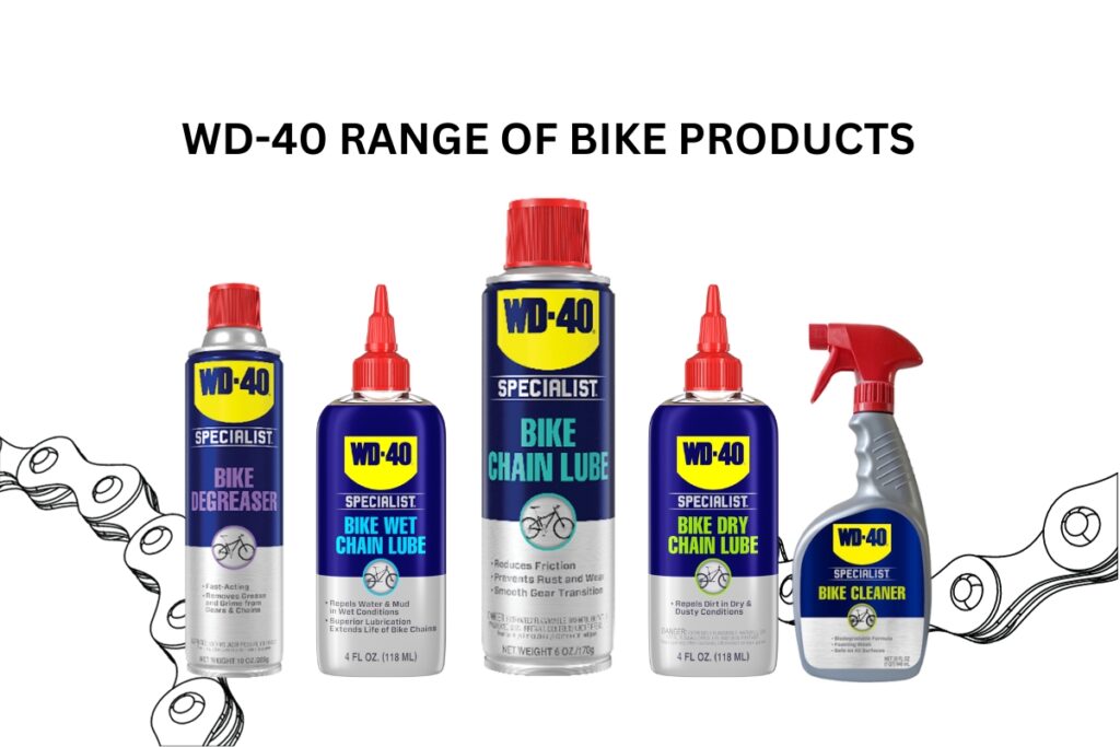 WD40 Bike Product Range