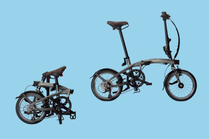 btwin 16 ultra compact folding bike