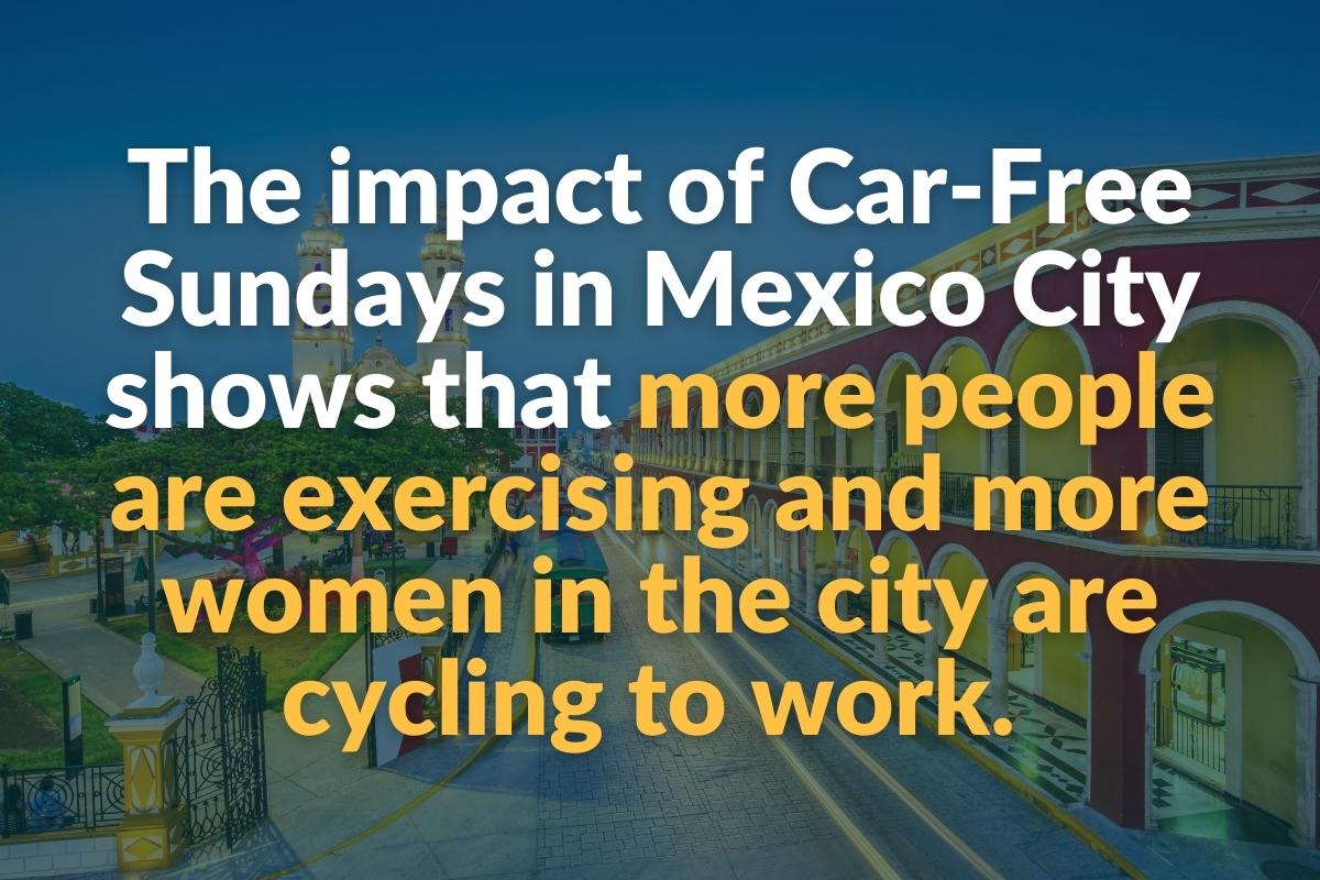 car-free sunday mexico