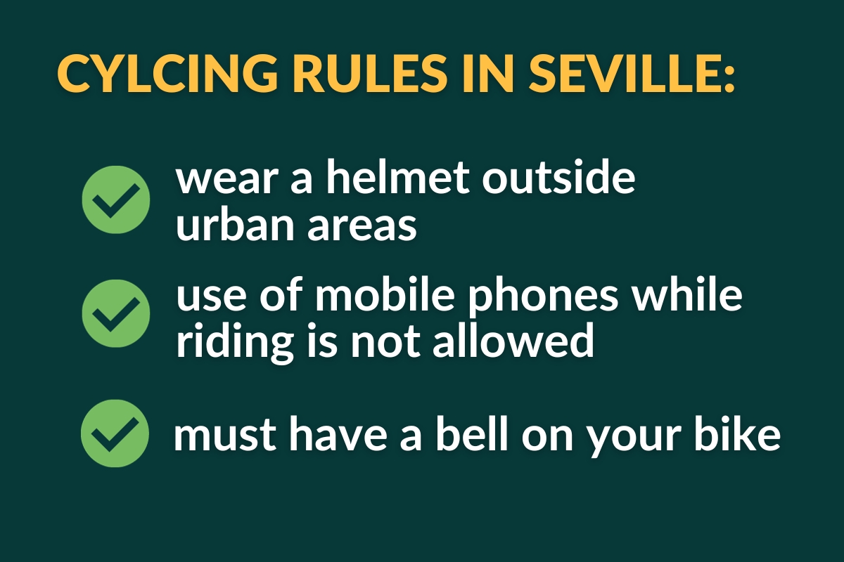 cycling rules in seville