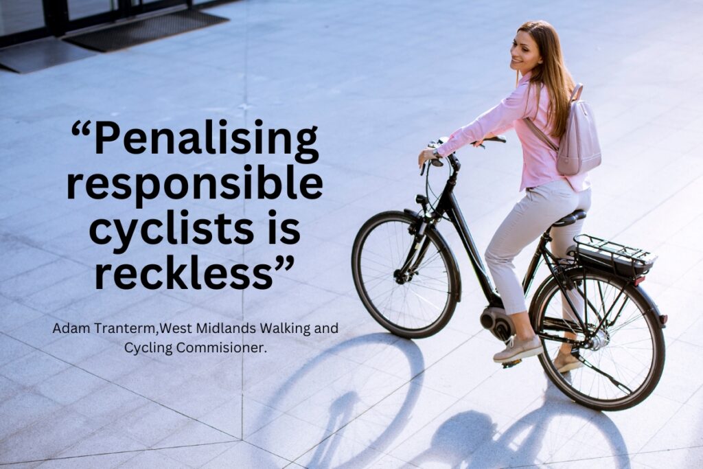 Penalising cyclist