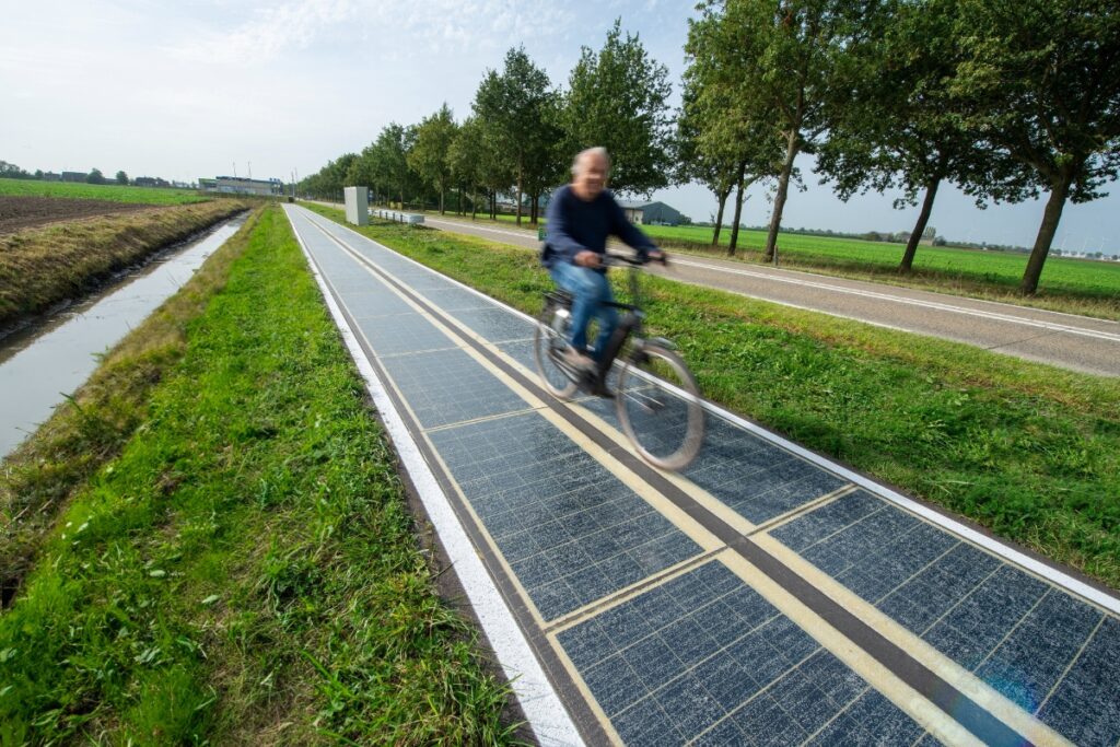 Solar Bike Lane