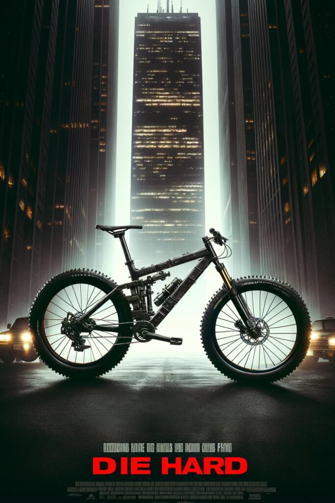 A bicycle inspired by the film Die Hard