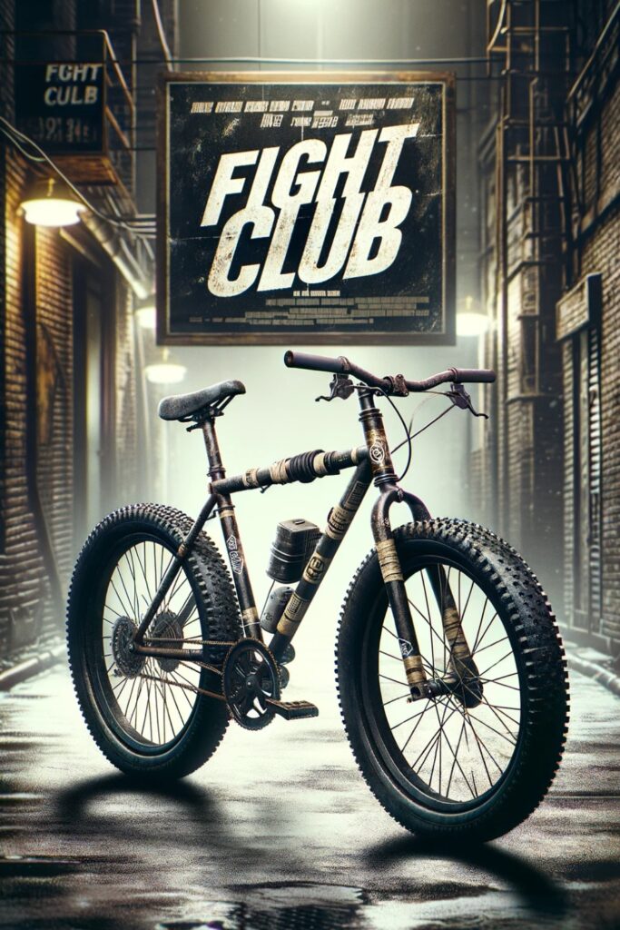 A bicycle inspired by the film Fight Club