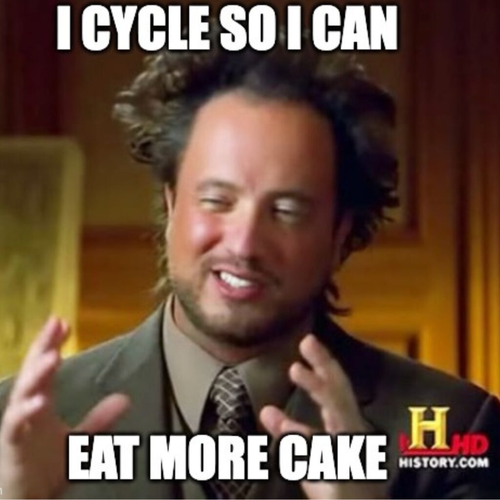 Funny cycling meme