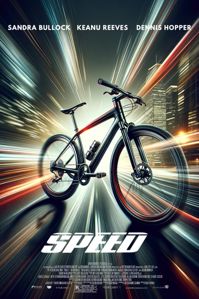 A bicycle inspired by the film Speed