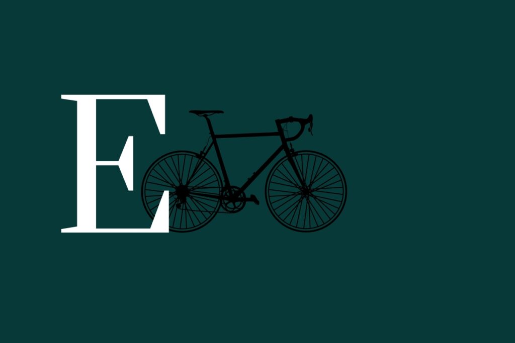 Cycling Glossary Terms Starting with the Letter E