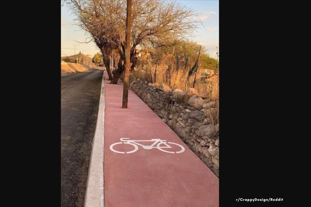 Bad bike lane